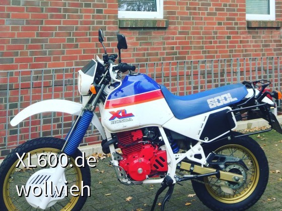 XL600LMf - mein erstes Motorrad
